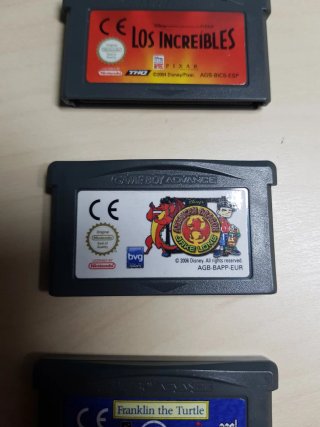Lote 3 juegos Game Boy Advance