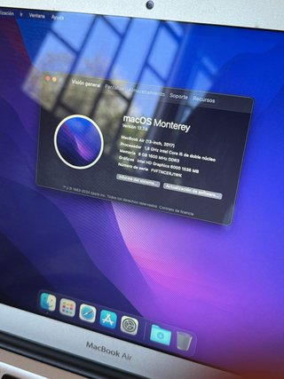 MacBook Air 2017 Batería Nueva (1 Ciclo)