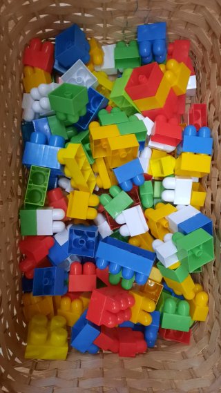 Mattoncini grandi colorati