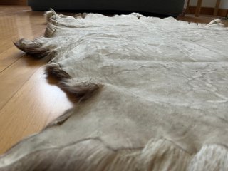 Alfombra de piel