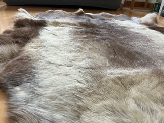 Alfombra de piel