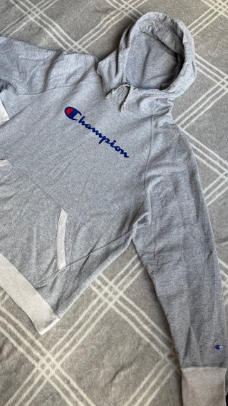 Champion Sudadera con capucha gris