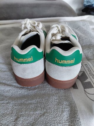 Zapatillas Hummel Real Betis Blancas y Verdes