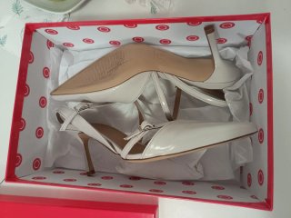 Wo Milano Scarpe con tacco bianche