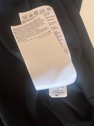 Polo Nike Dri-Fit Talla M Negro