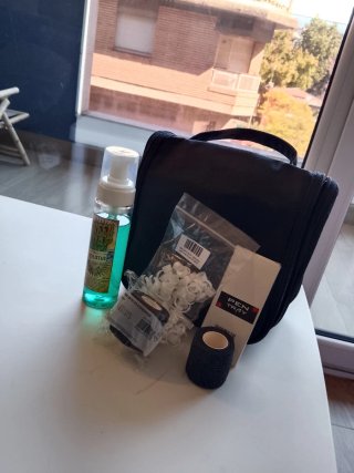 Kit profesional de tatuaje completo como nuevo
