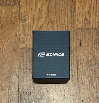 Casio Edifice S108D Negro Nuevo