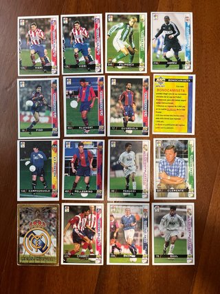 Cromos Liga 1998-1999 Mundicromo
