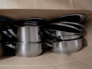 Batería de cocina Iber aluminio