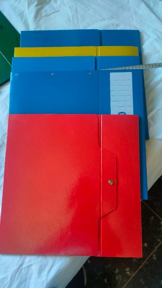 Scatole porta documenti e accessori vari