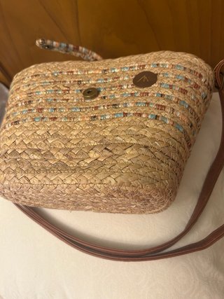 Bolso Capazo Tejido Multicolor