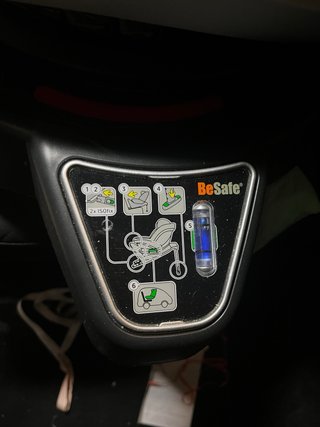 Silla coche BeSafe Negra 2024