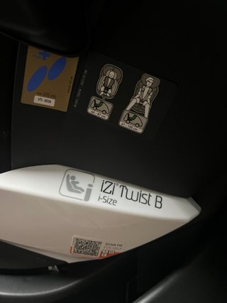 Silla coche BeSafe Negra 2024