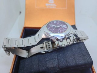 Orologio Breil Cronografo Viola e Argento