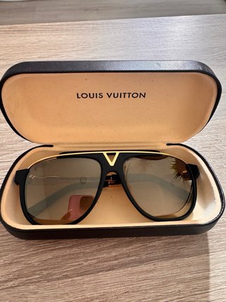 Gafas de Sol Louis Vuitton Negras y Doradas
