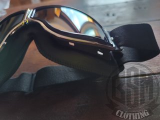 Occhialoni da moto lenti a specchio