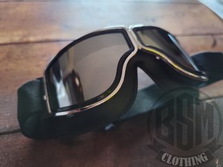 Occhialoni da moto lenti a specchio