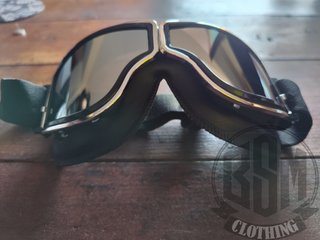 Occhialoni da moto lenti a specchio