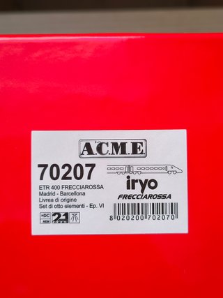 Tren Iryo Frecciarossa 1000 ACME H0