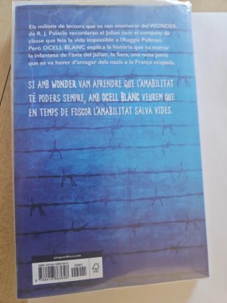 Ocell blanc una història wonder