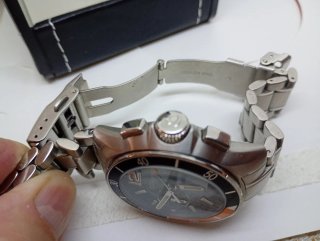 Orologio Altanaus Cronografo Arancione Nero