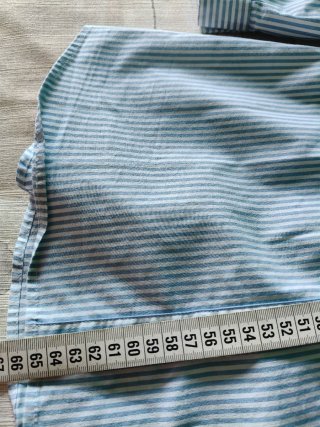 Blusa Stradivarius Rayas Azul y Blanco