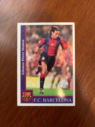 Cromo Futbol FC Barcelona 2001-2002
