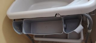 Cambiador de bebé con accesorios de Chicco