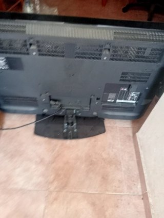 Televisor Sony Negro Pantalla Rota