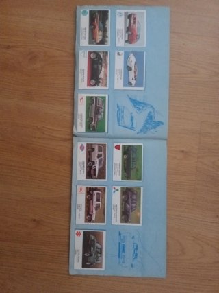 Álbum de cromos AUTO 2000 Coches