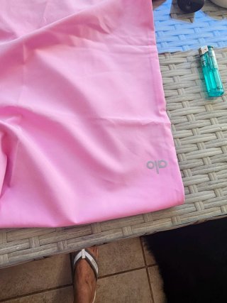 Alo Pantalones Rosas Anchos