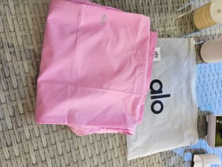 Alo Pantalones Rosas Anchos
