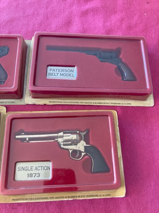 Modellini pistole: Walther, Mauser, Luger, ADC, Pa
