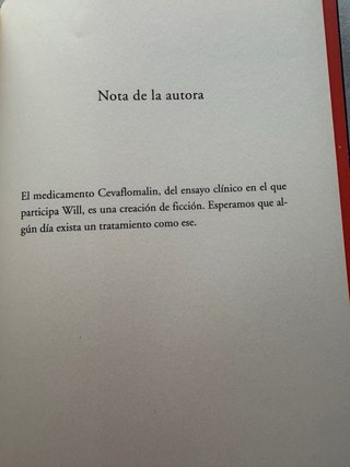 A dos metros de ti libro
