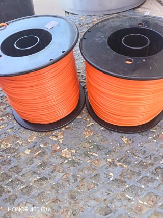 2 Rollos Hilo Desbrozadora Naranja