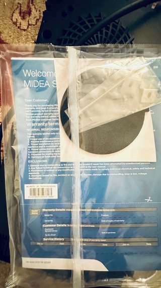 Placa Inducción Midea 2 fuegos