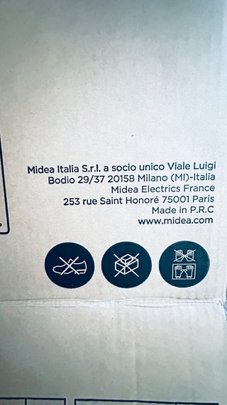Placa Inducción Midea 2 fuegos