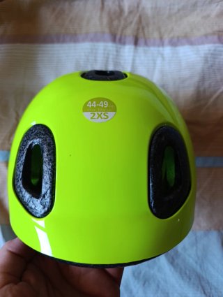 Casco Infantil Bicicleta Talla 2XS Verde