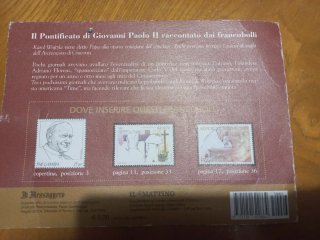 Francobolli Bolaffi Pontificato Giovanni Paolo II