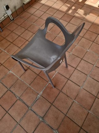 4 Sillas de terraza Cervezas Alhambra