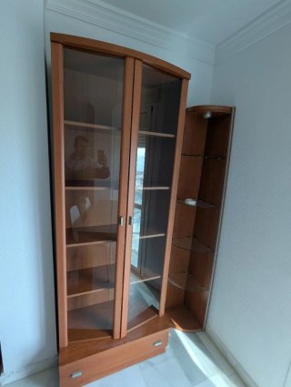 Mueble de salón modular madera. Todo por 100€