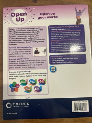 Open Up 6 Essential Activity Book (Spain)