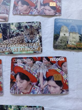 Carte Telefoniche Ladatel Guatemala Collezione