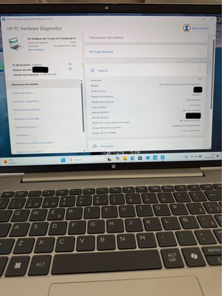 HP core ultra 5/ 16gb ram / 256gb ssd / como nuevo