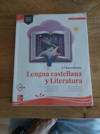 Lengua castellana y Literatura 1.º Bachillerato...