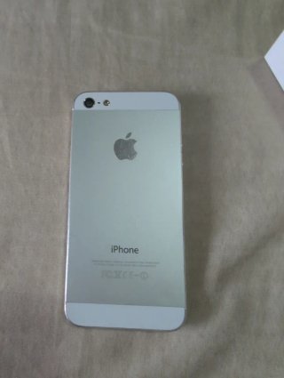 iPhone 5s Bianco con Auricolari