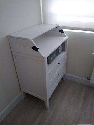 Cambiador IKEA SUNDVIK + Colchoneta VÄDRA