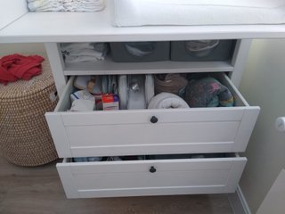 Cambiador IKEA SUNDVIK + Colchoneta VÄDRA