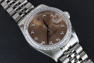 Rolex Datejust 68274 31mm Diamantes
