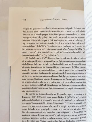 Historia Oxford del Antiguo Egipto